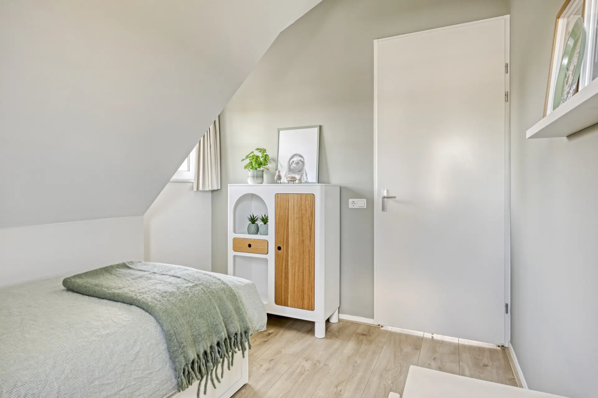 1p slaapkamer groen 1