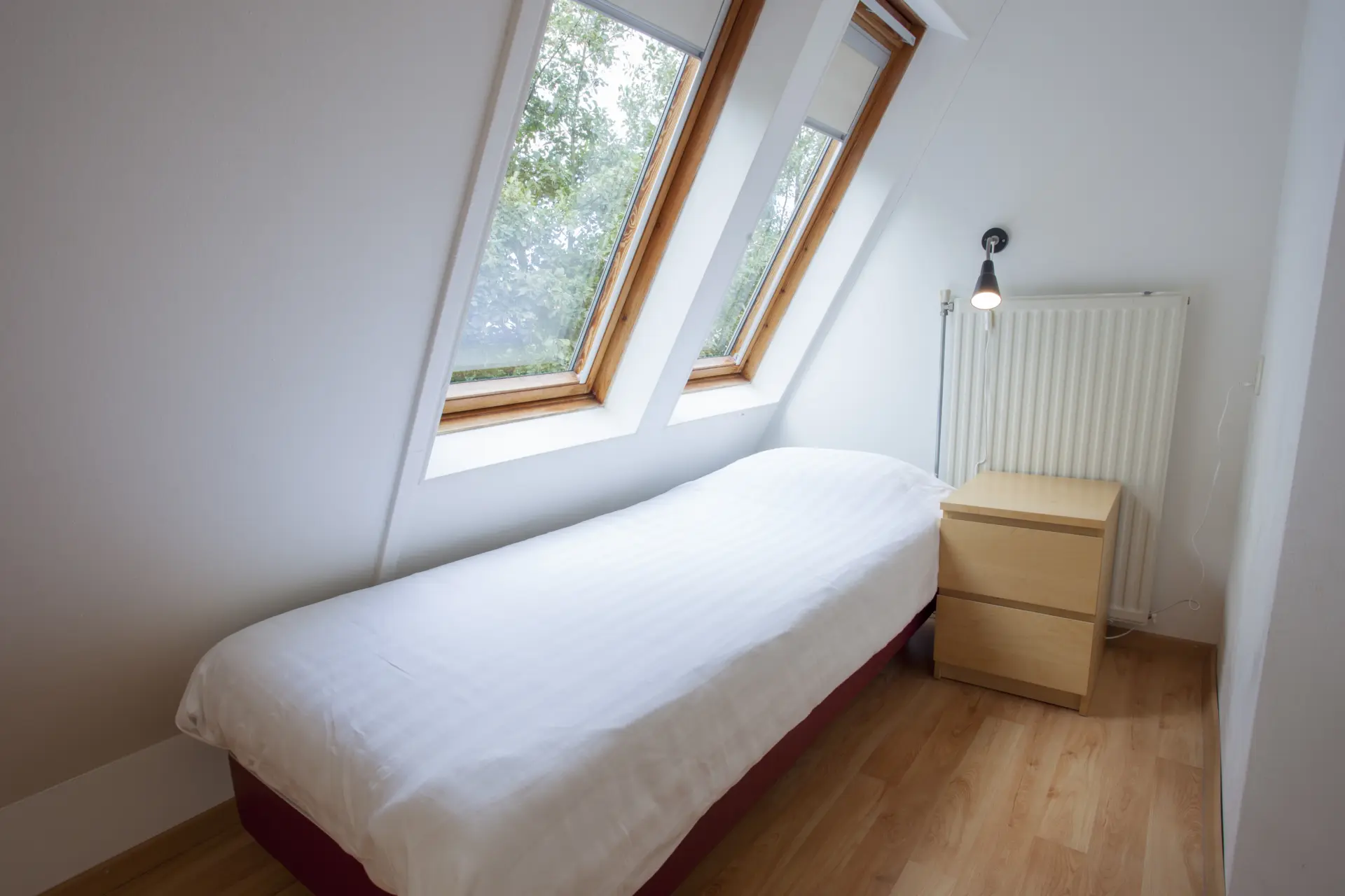 slaapkamer met 1 éénpersoonbed