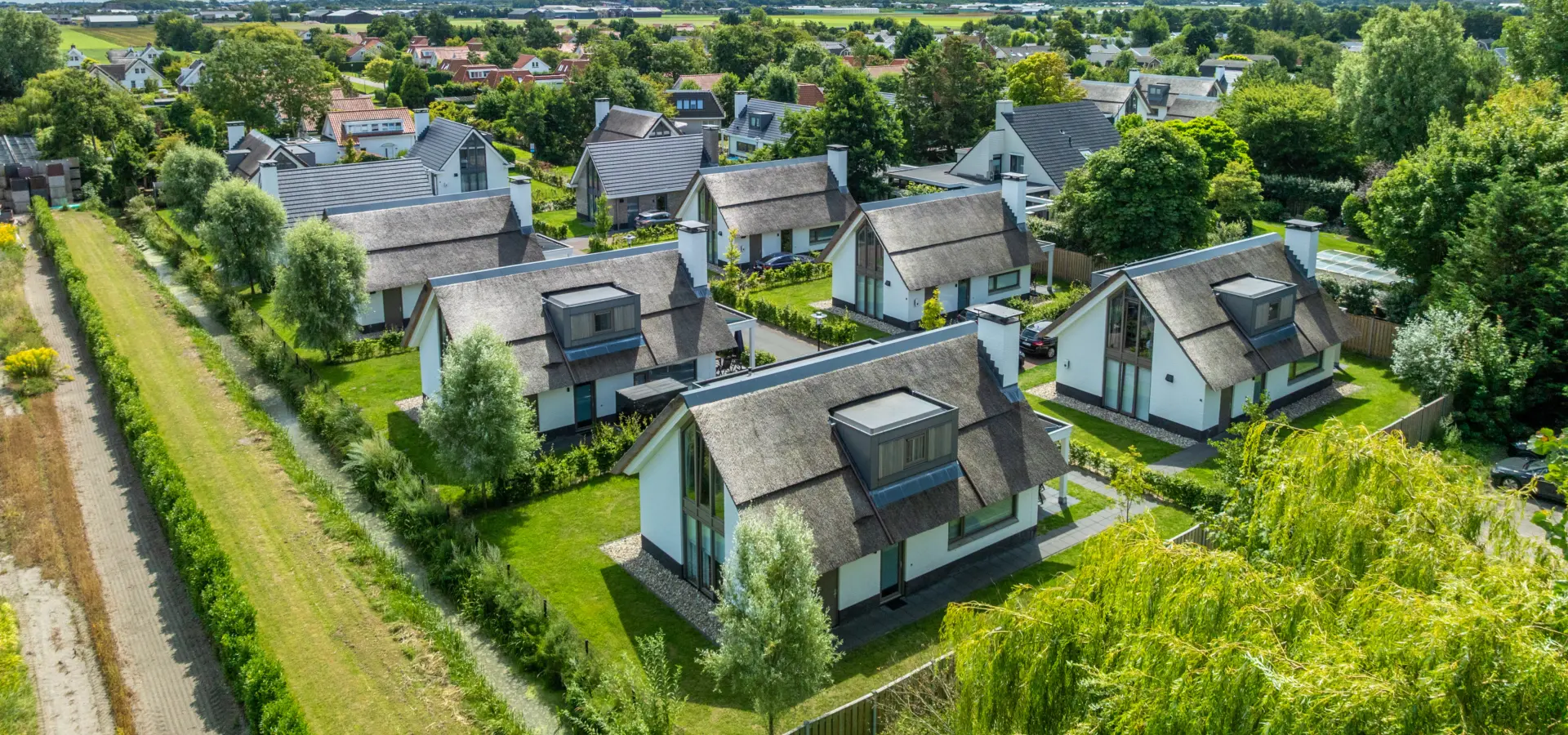 Duyndomein vanuit de lucht
