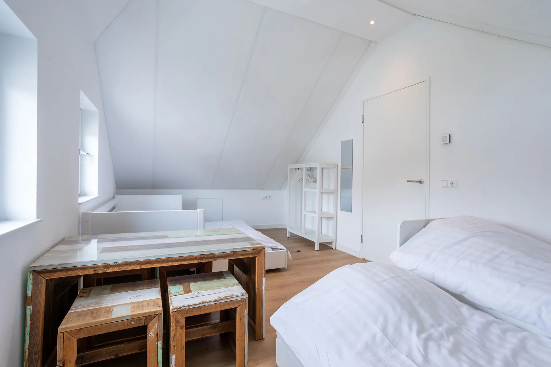 4 persoons slaapkamer boven