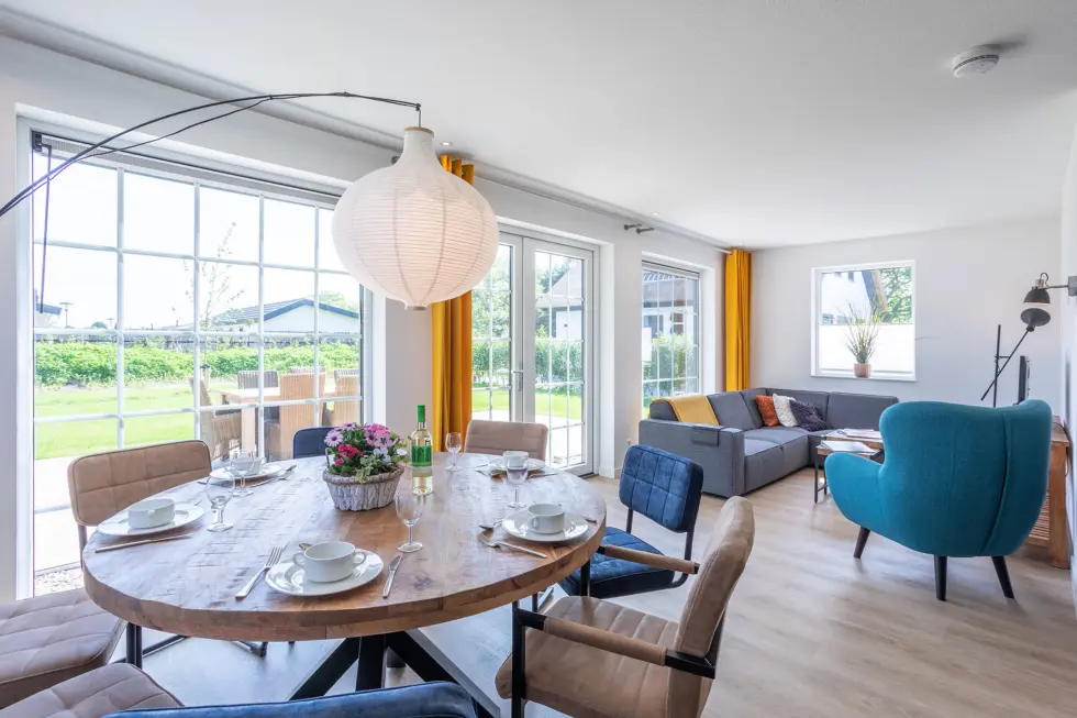 Eethoek en zitgedeelte